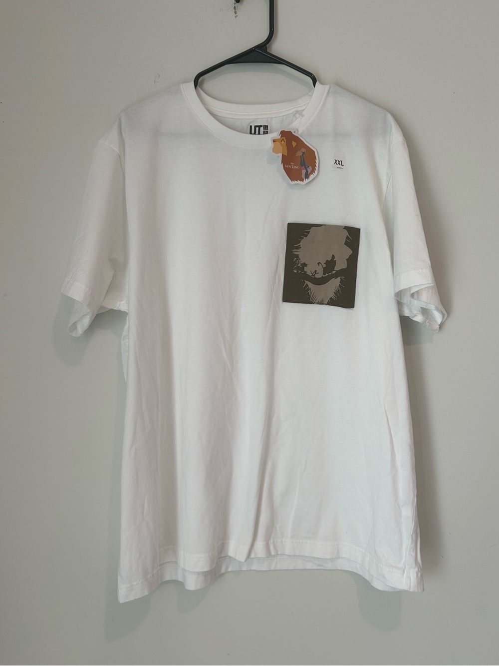 NWT Disney Uniqlo The Lion King XXL White T-shirt